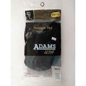 Adams USA JR-KF-13 Contoured Foam Forearm Pad Black Youth 60 To 120 Lbs.